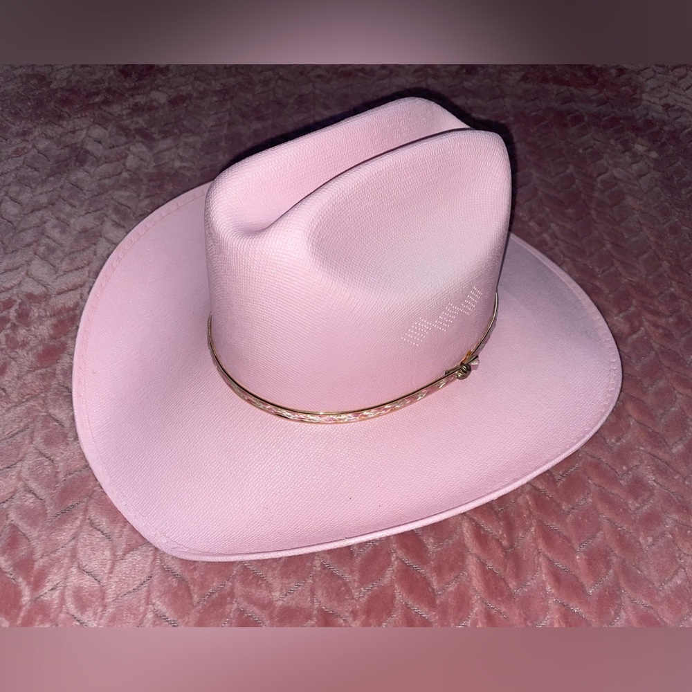 Summit Light Pink Cowgirl Hat Size 6 1/8